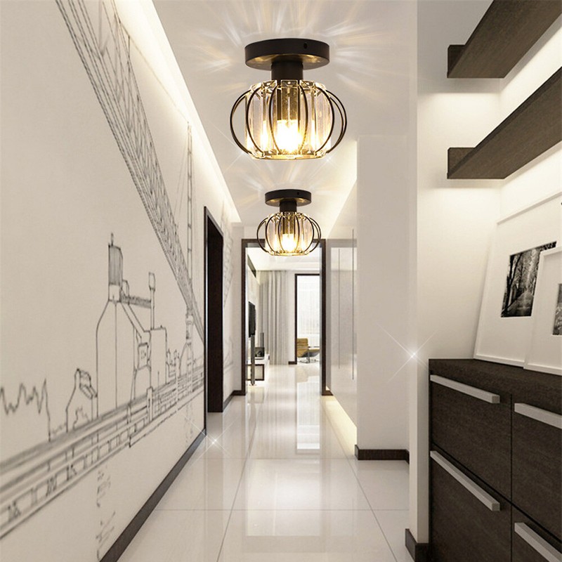 Flush Mount Light Fixture Modern Ceiling Lamp Aisle Hallway gallery