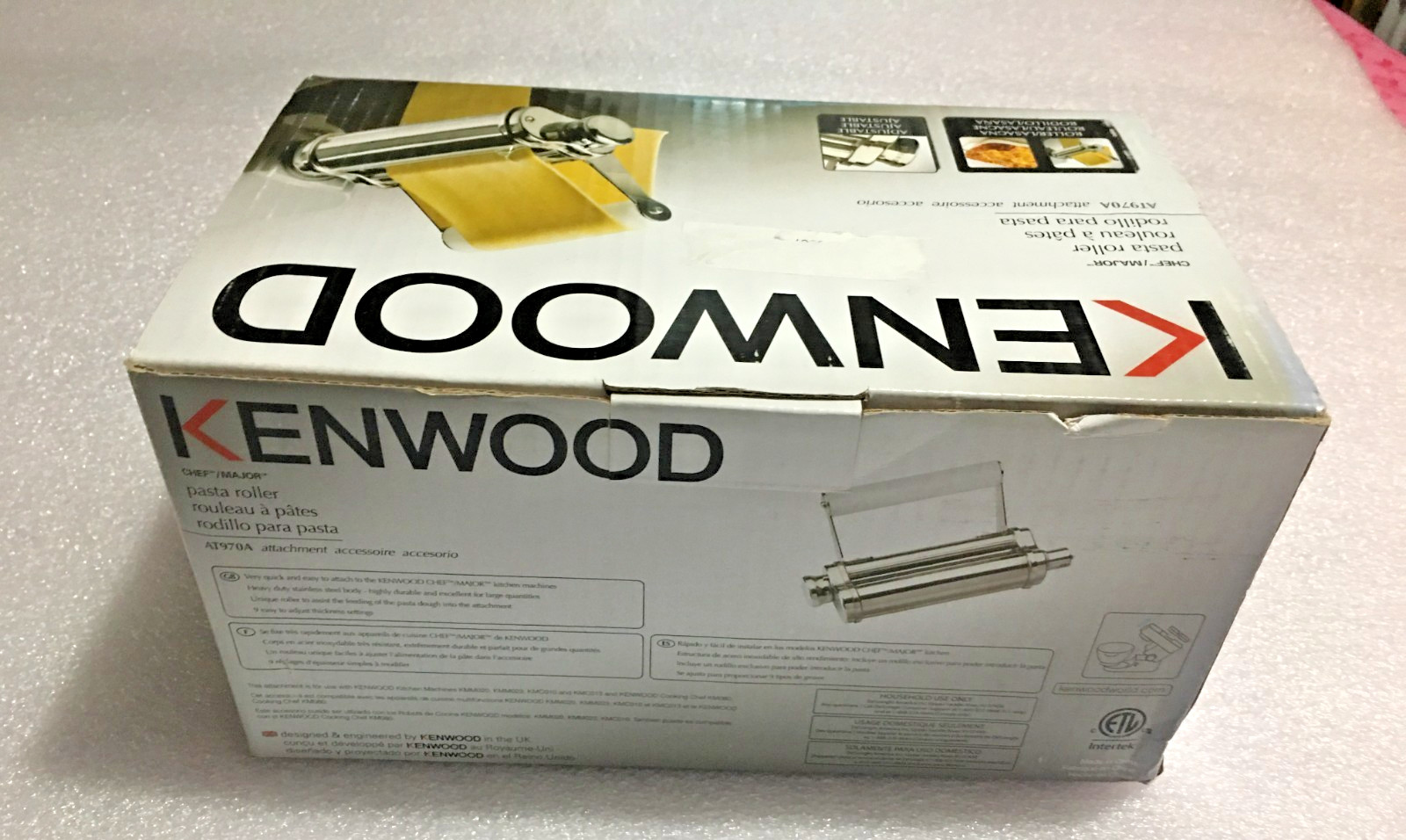 Kenwood Chef Major AWAT970A02 Pasta Roller Attachment gallery