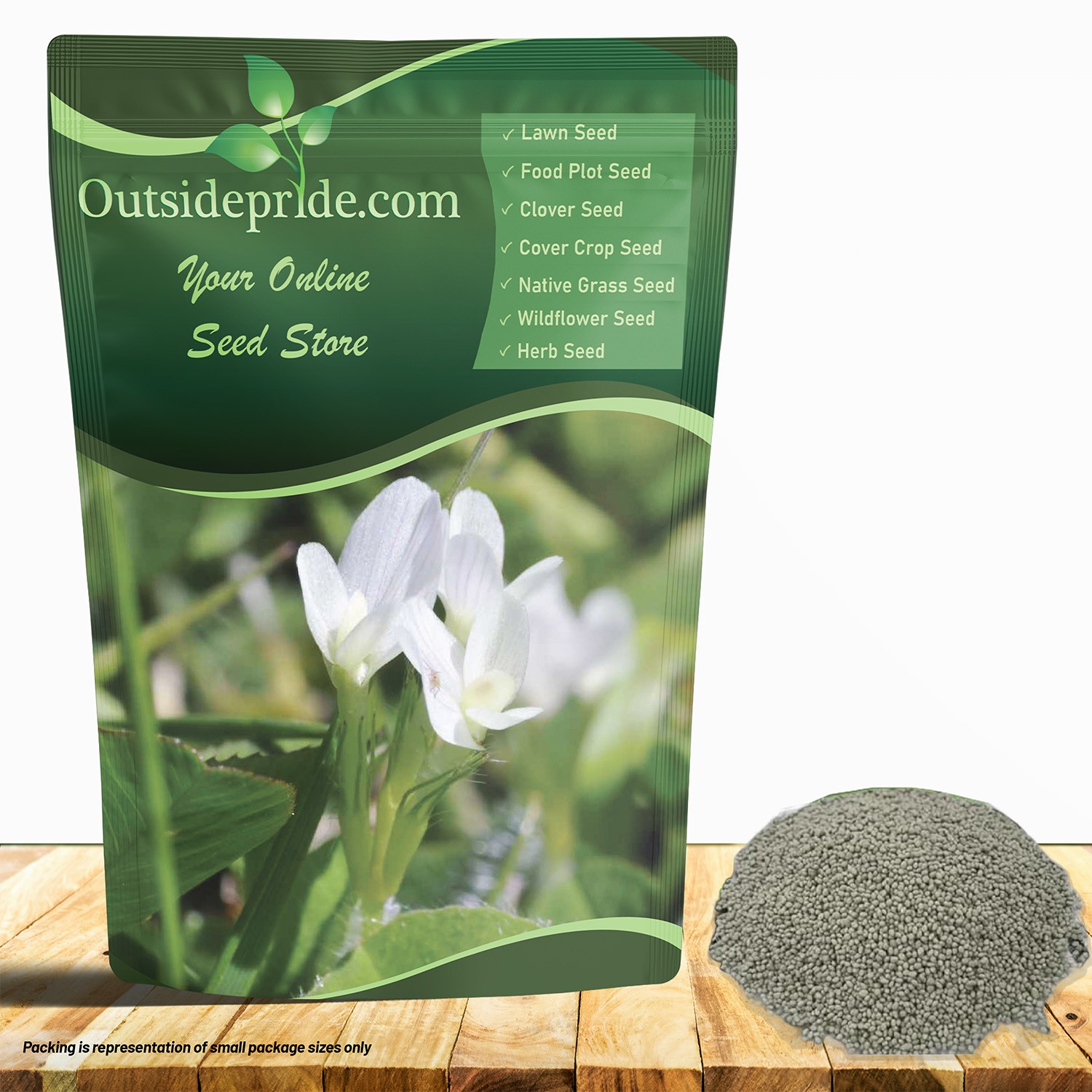 10 LBS - Inoculated Subterranean Bulk Clover Seeds - Trifolium Subterraneum gallery