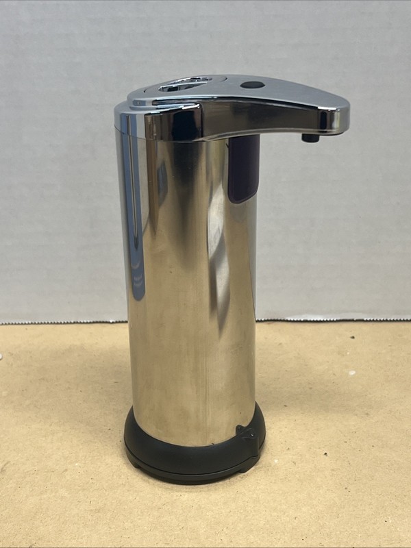 280ML Touch-Free Automatic IR Sensor Stainless Steel Liquid Soap Pump Dispenser gallery