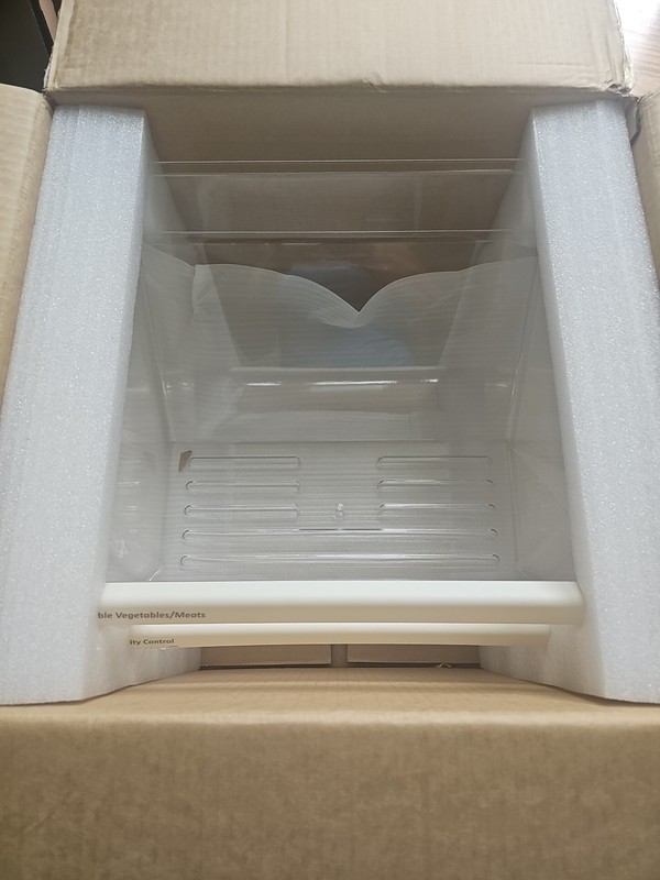 2 PACK 2188656(UPPER)& 2188664(LOWER) UPGRADED CRISPER BIN REFRIGERATOR DRAWERS gallery