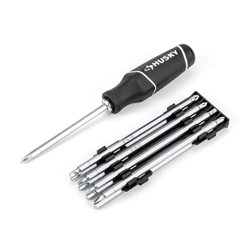 Husky Interchangeable Blade Screwdriver Set (10-Piece) gallery