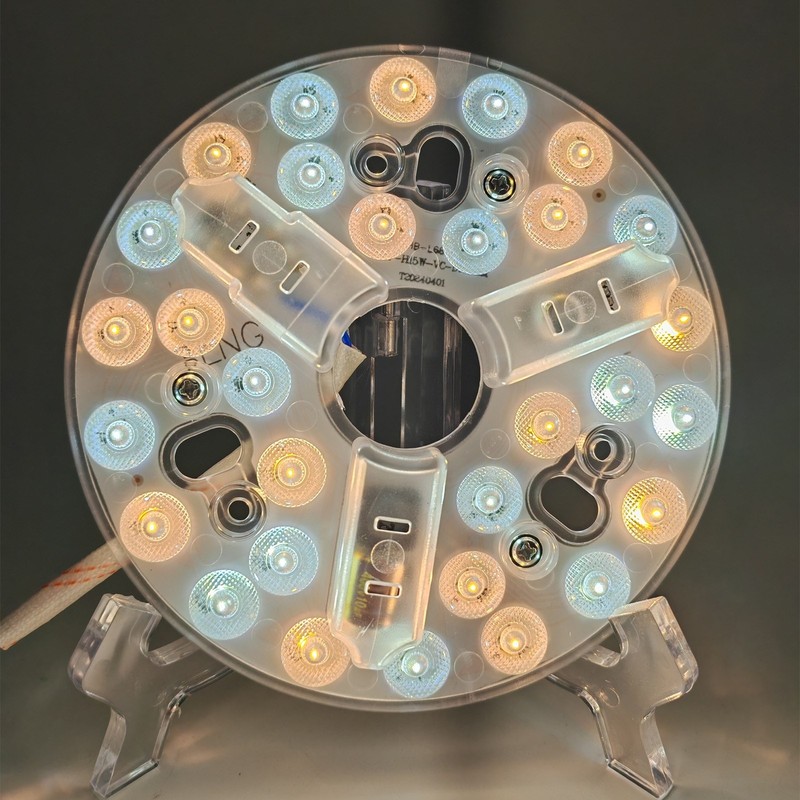5.3 Ceiling Fan LED Light Replacement 3000K 4200K 6500K 3 Color Dimmable WT gallery