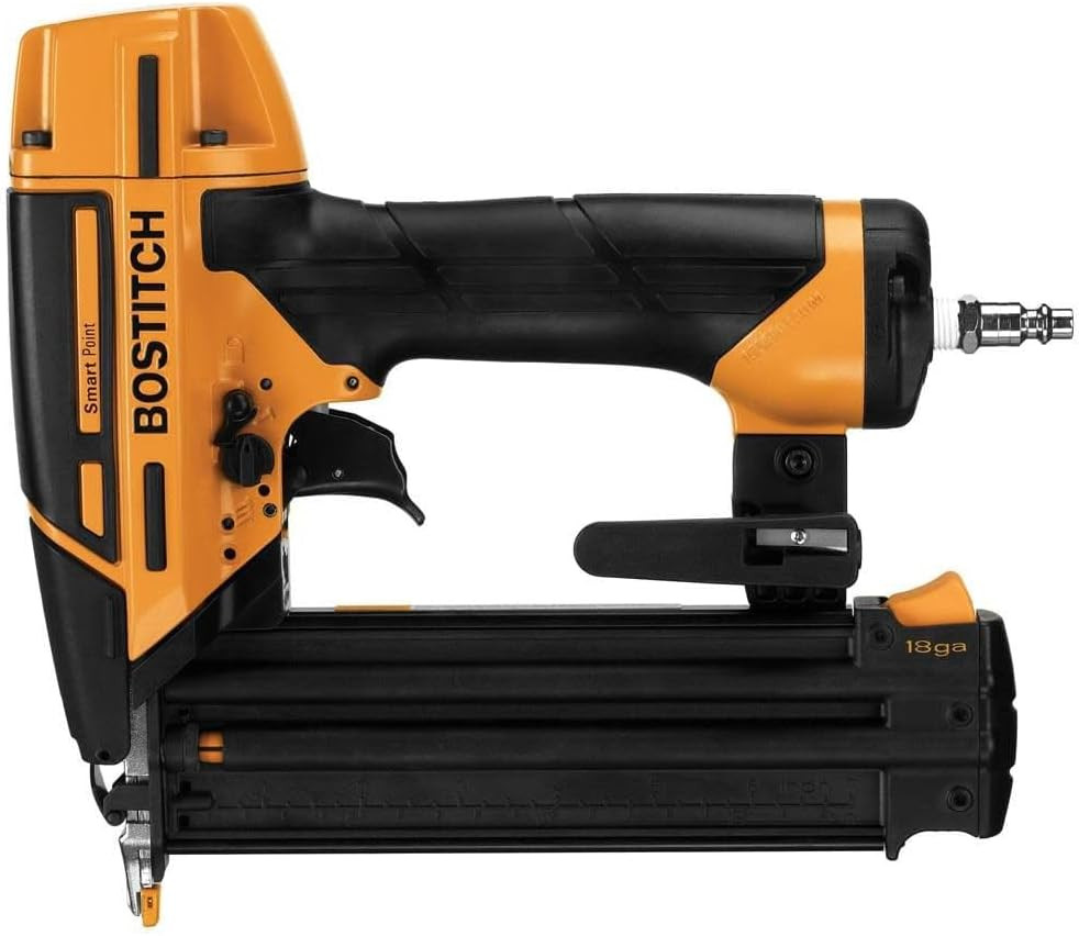 BOSTITCH Brad Nailer Kit, 18GA, Smart Point, Pneumatic (BTFP12233) gallery