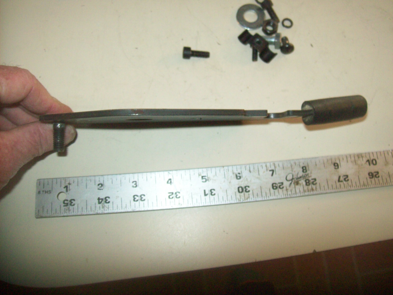Steel Motor Mounting Plate and Hardware From 10" Delta Midi Wood Lathe #46-250 gallery