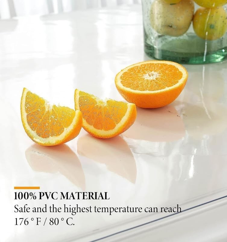 2mm Thick Clear Table Cover Protector 36 x 60 Inch, Plastic Table Cover Recta... gallery