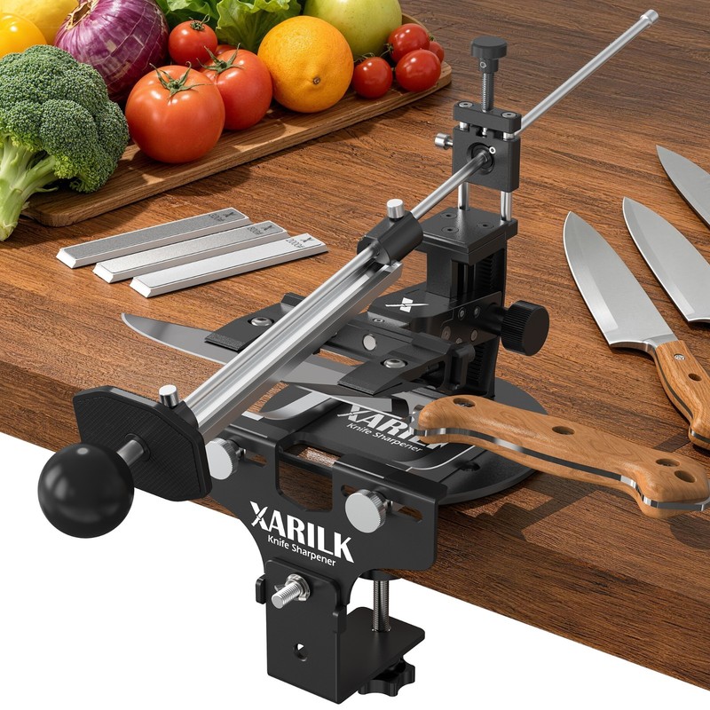 GEN4 Adjustable Guided Knife Sharpening System with 360° Flip Rotation gallery