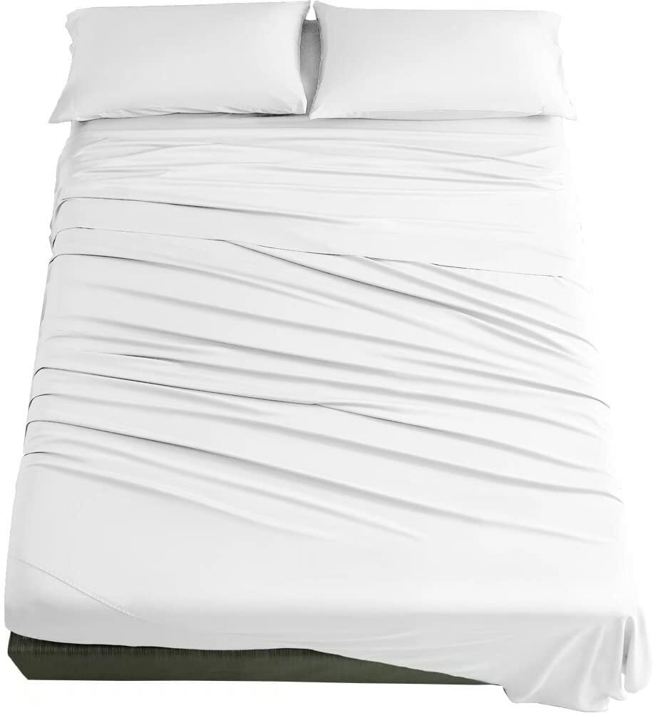 100% Bamboo Cotton Bedding Sheet Set Super Soft Silky Cooling Hotel Quality gallery