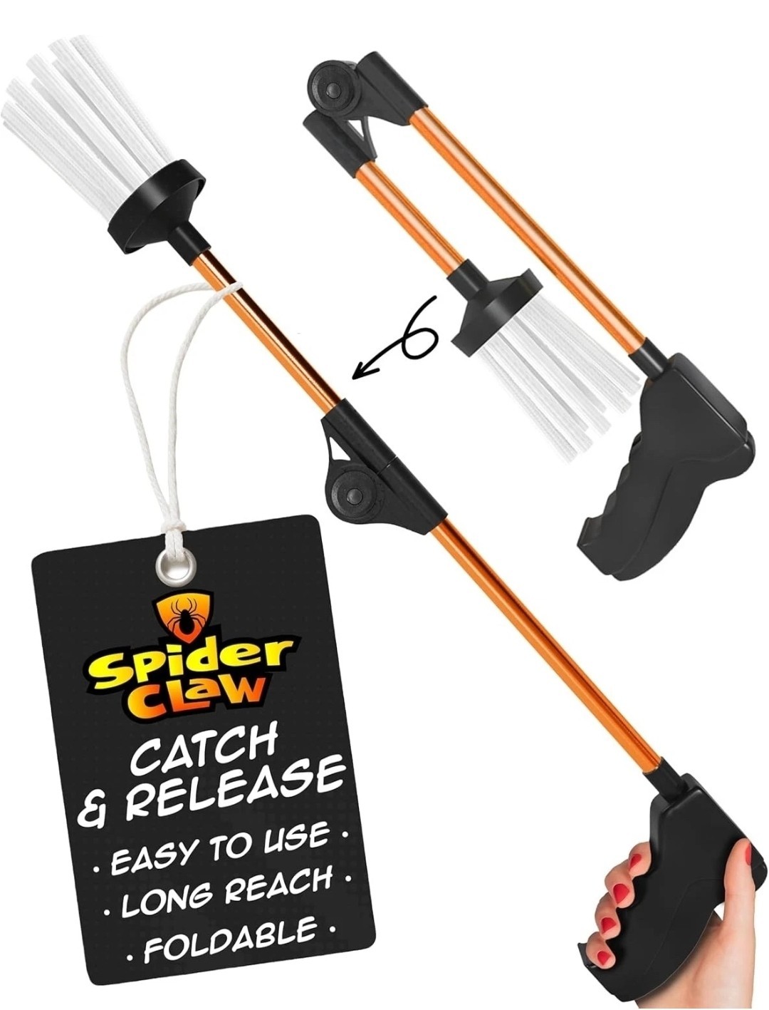 Humane Spider and Insect Catcher, Easy Catch and Release Tool, All Ages Fun gallery
