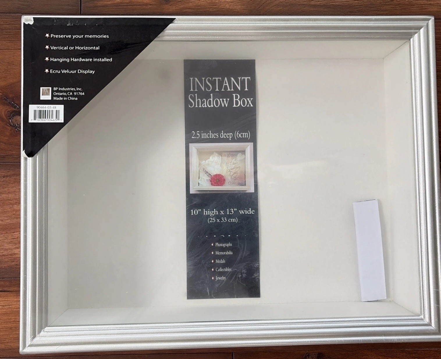 Instant Shadow Box 10 X 13 With Hangers For Vertical Or Horizontal Display gallery