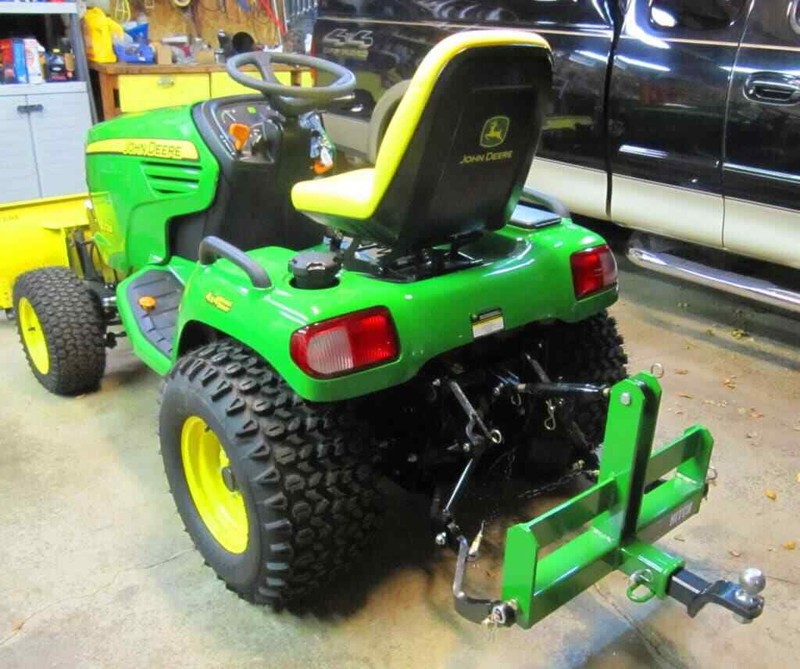 Category 1, 3 Point Hitch Receiver Drawbar With Suitcase Weight Bracket gallery