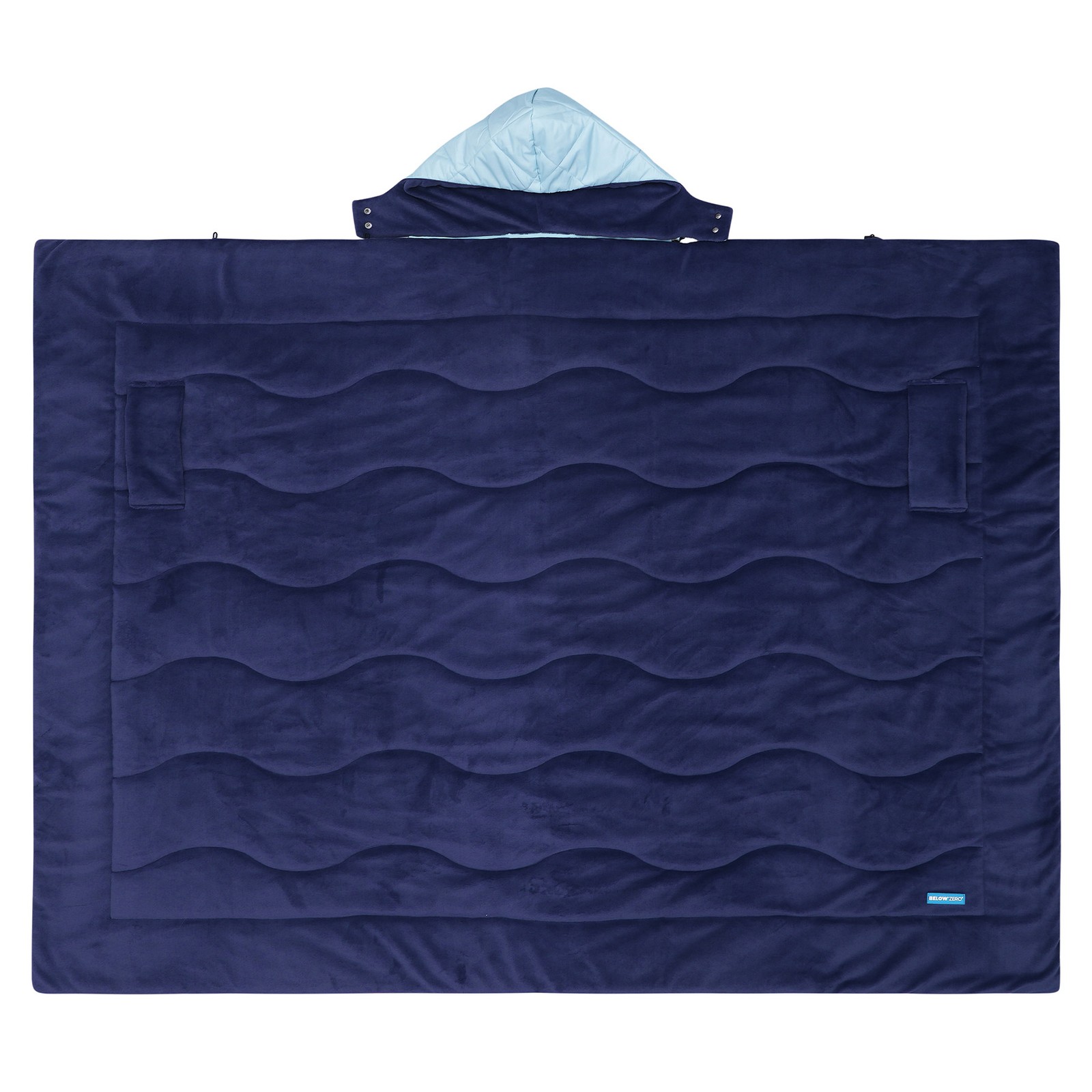Below Zero Wearable Outdoor Blanket  Blue gallery