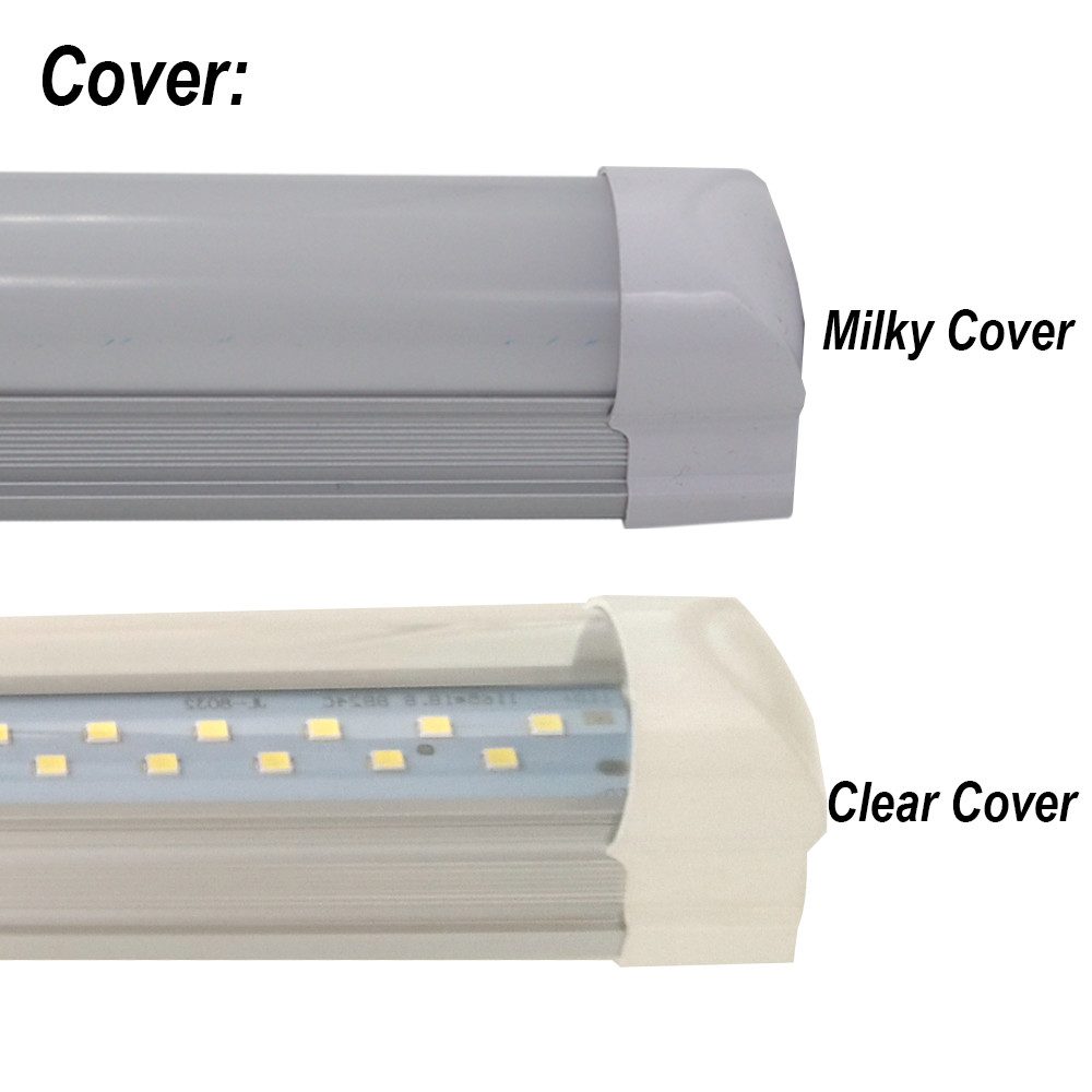 LED Tube Lights 2ft 3ft 4ft 5ft 6ft 8ft Double Row Lighting T8 Integrated Bulb gallery