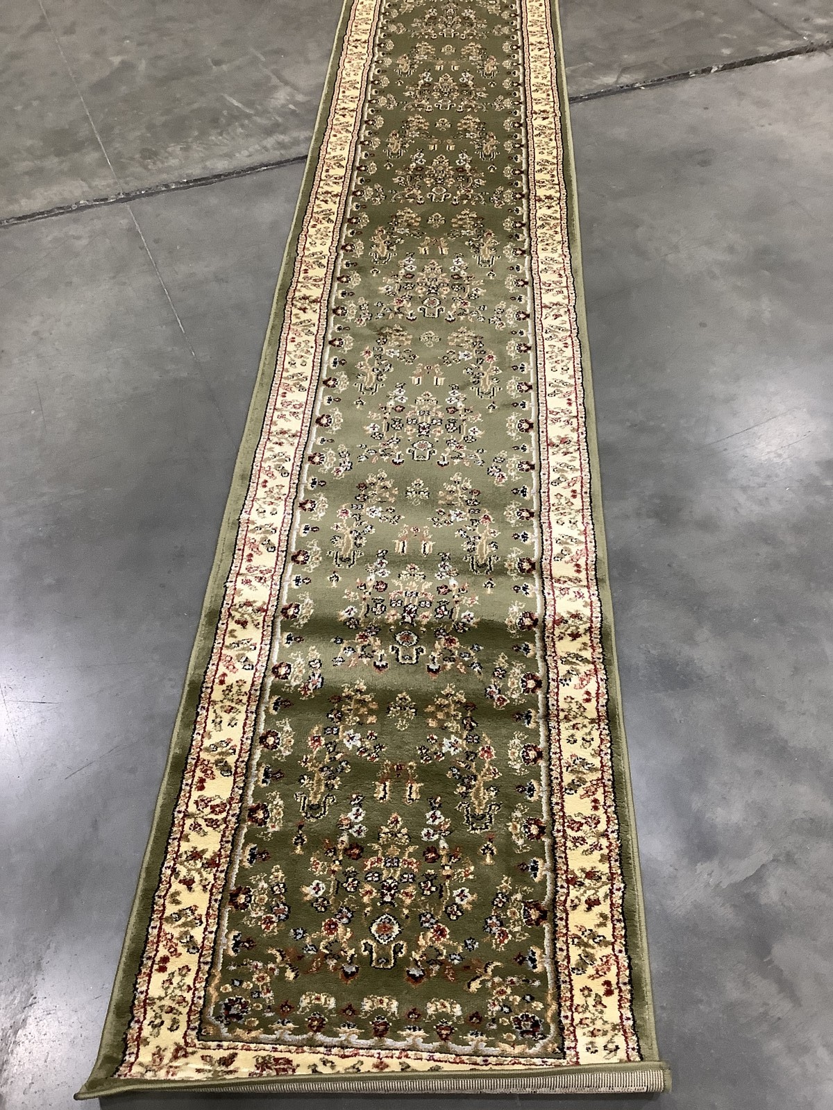 SAGE / IVORY 2'-3" x 22'-0" Damaged Rug, Reduced Price 1172685906 LNH331C-222 gallery