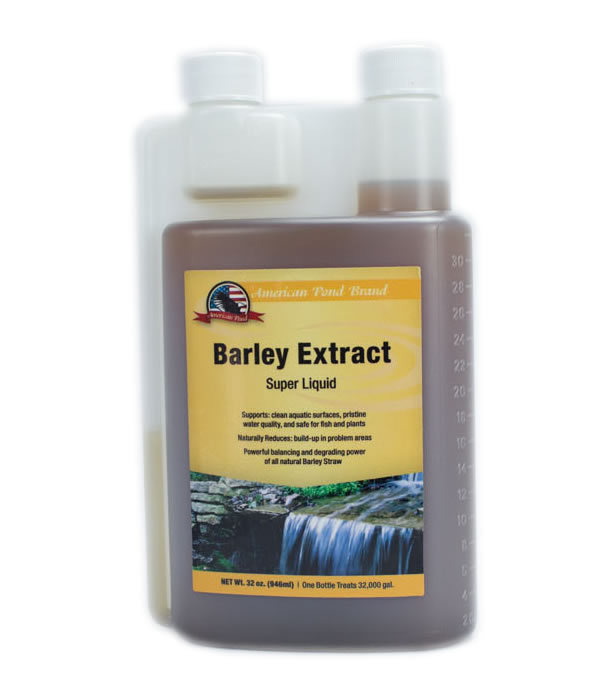 Barley Straw Extract for Clear Ponds - Liquid 32 OZ Pond Water Treatment gallery