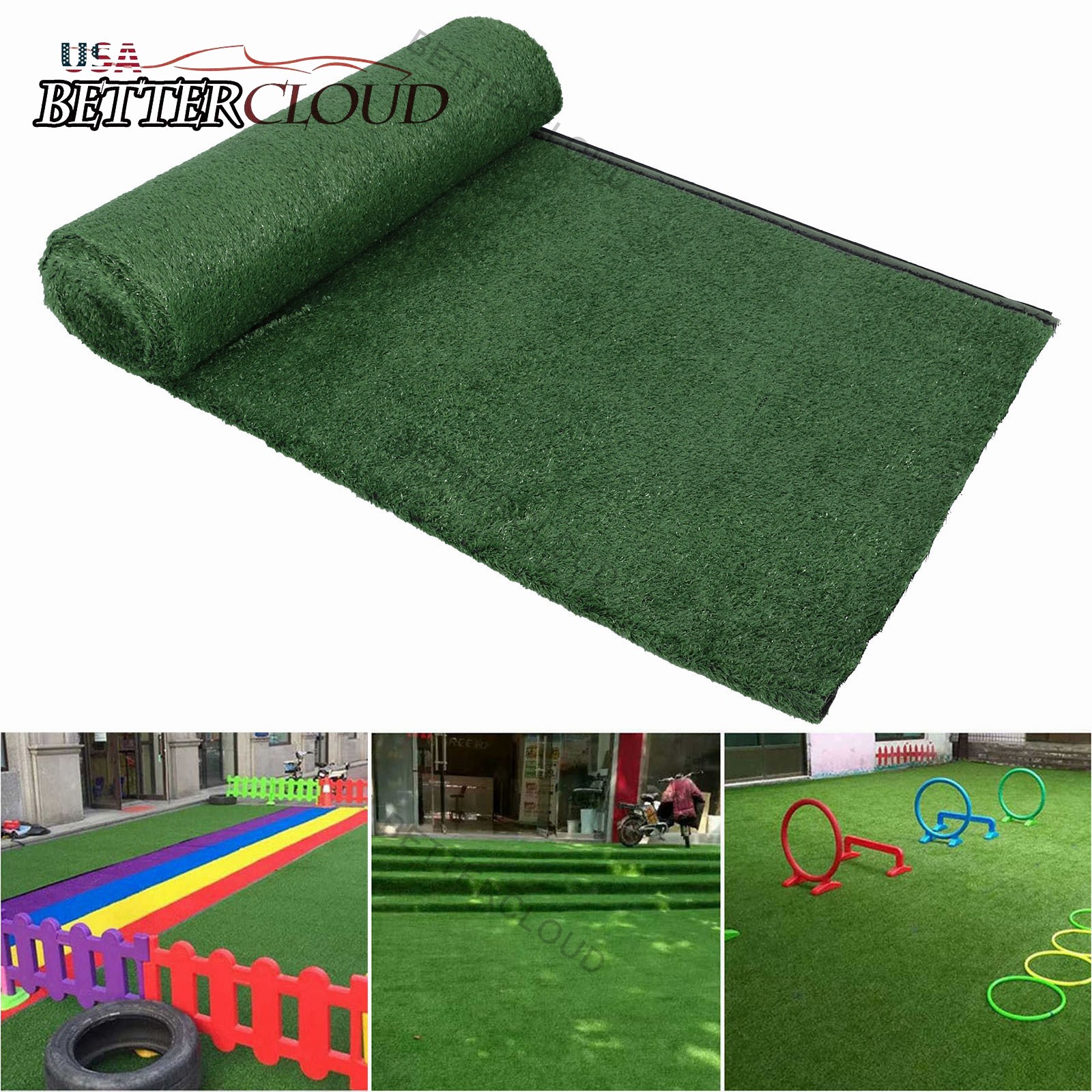 Artificial Grass, Reusable Dog Training Mat Large Size -6 X 20FT Fake Grass Turf gallery