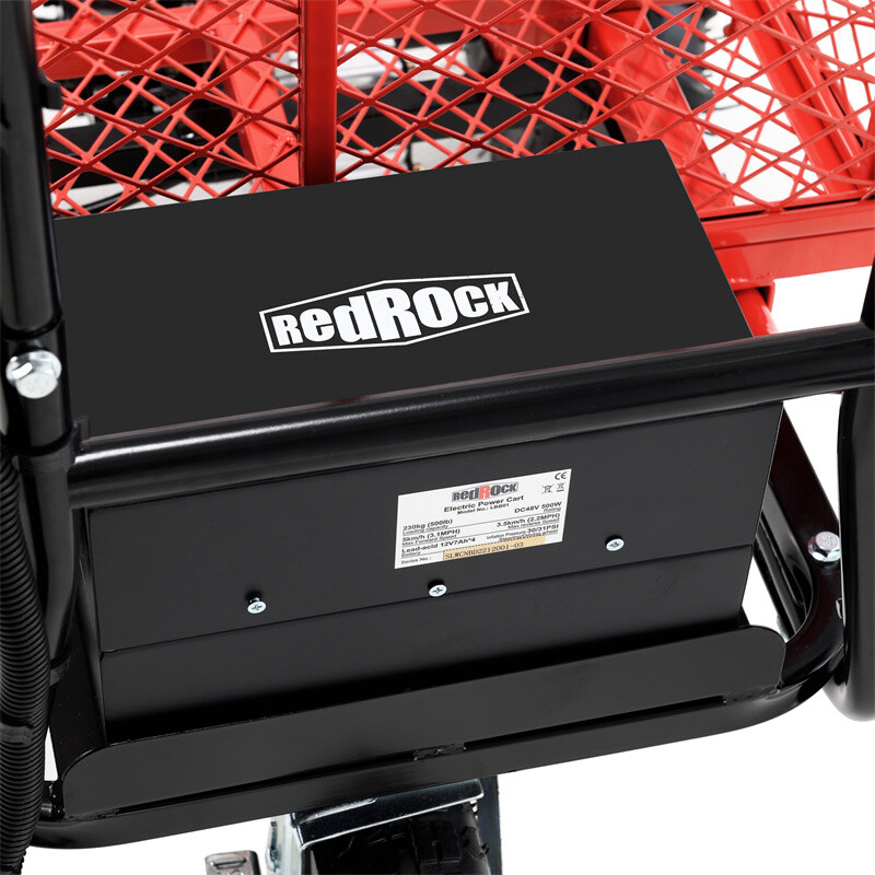 Wheelbarrow Utility Electric Powered Cart 500W Capacity 1000lbs for Yard Work gallery