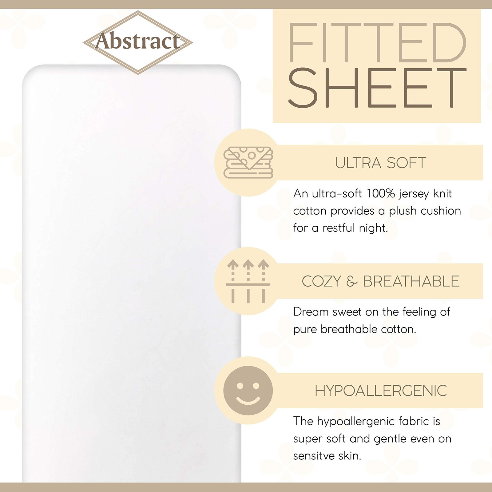 Fitted Bed Sheet - 100% Cotton Snug Fitted Bed Sheets for Narrow Twin/Rv Bunk... gallery