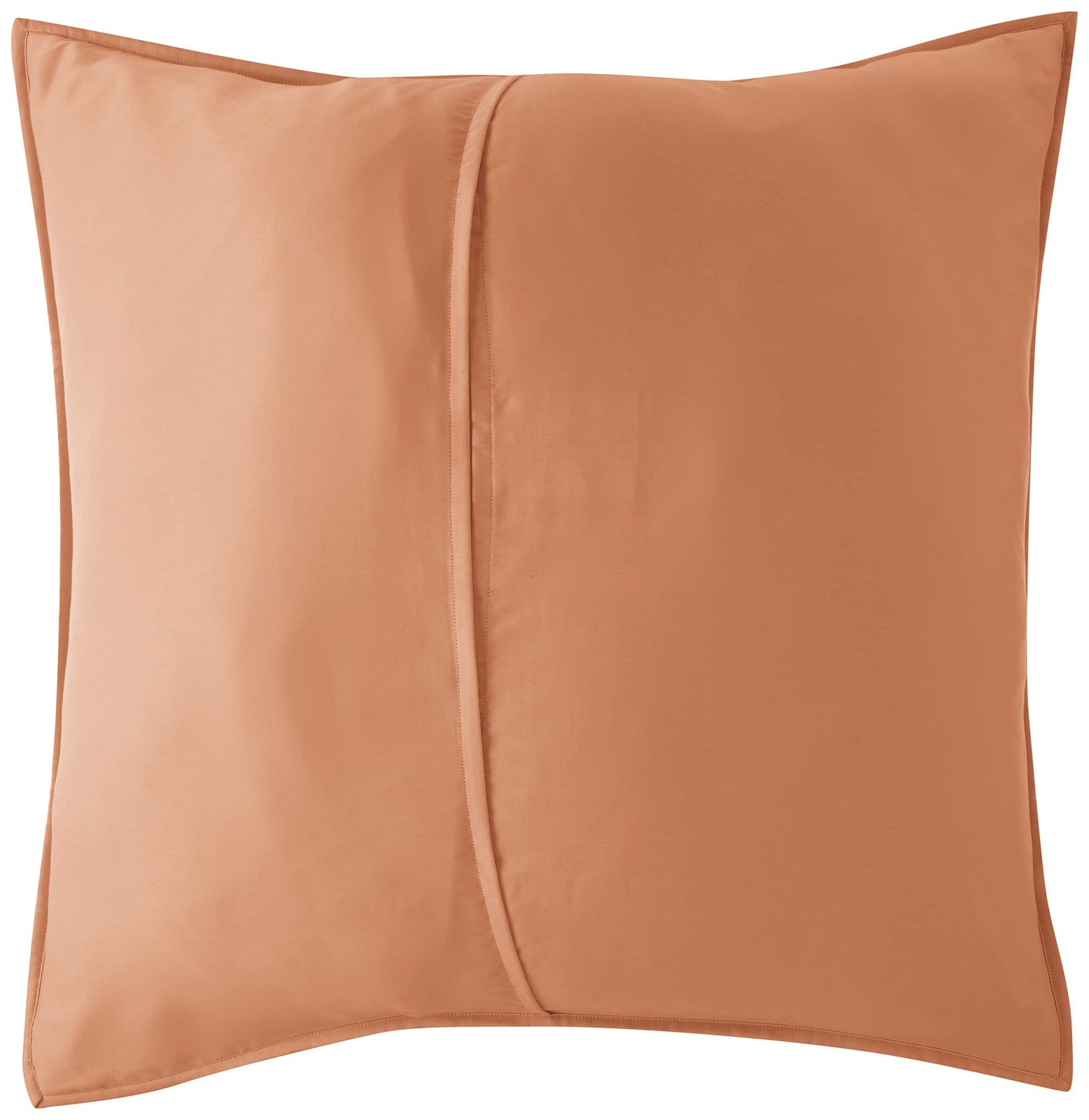 Recycled Polyester and Cotton Blend Quilted Sham, Euro, Light Caramel, 26" x 26" gallery