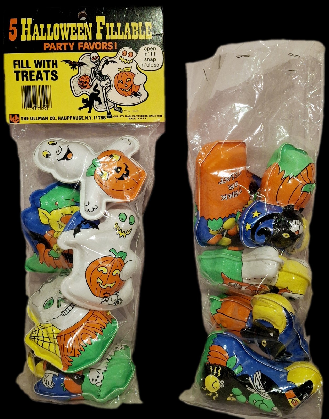 Ullman Co. Halloween Fillable Plastic Party Favors Set of 10 In Packaging gallery