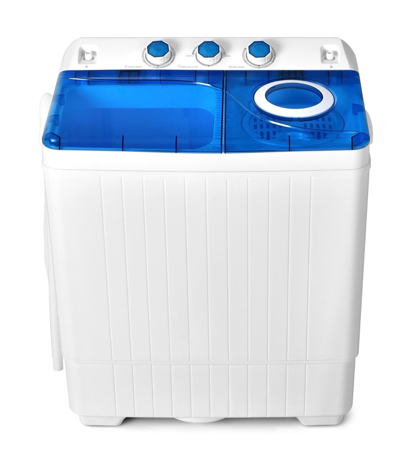 14.5Lbs Portable Washing Machine, Semi-Automatic Twin Tub Washer Spinner Combo gallery