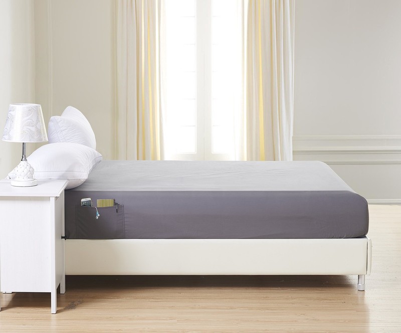 (6-Pack) Luxury Fitted Sheets! Premium Hotel Quality California King, Gray gallery