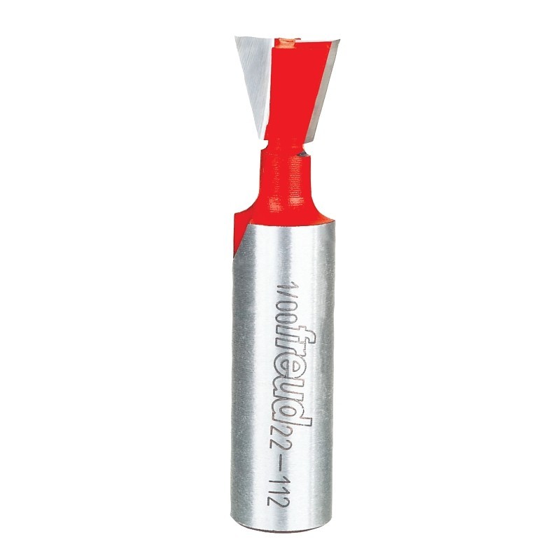 Freud 22-112 Router Bit, 1/2 in Dia Cutter, 2-1/4 in OAL, 1/2 in Dia Shank, 2-Cu gallery