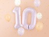 Lilac Number 0 Balloon 72cm / 30'' gallery