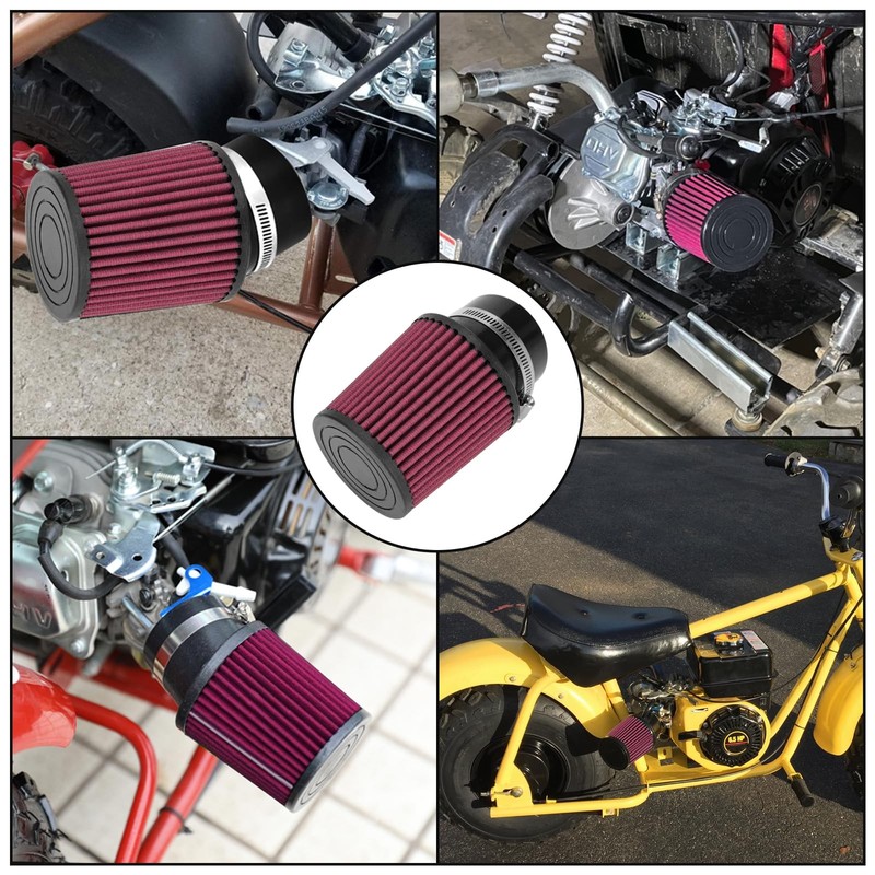 Air Filter Adapter Kit for Predator 212cc 196cc Mini Bike Go Kart Performance gallery