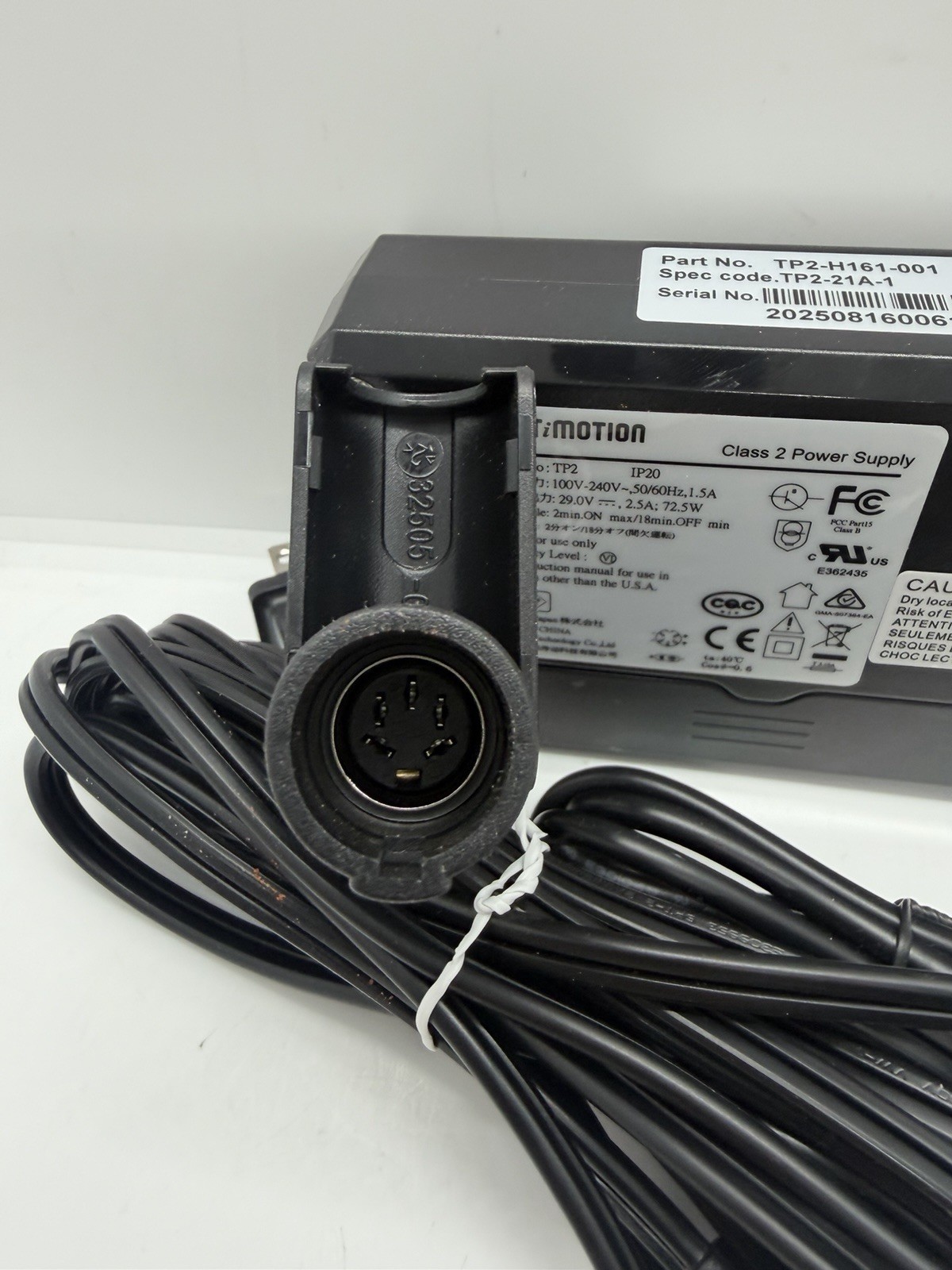 Timotion TP2 IP20 Class 2 Power Supply Adapter for Lift Chair Power Recliner gallery