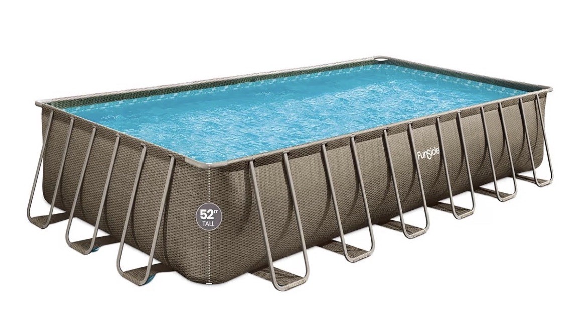 Open box Funsicle 24 Ft Oasis Designer Lap Above Ground Pool gallery