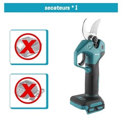 Makita Electric Pruning Scissors 18V Blade 40mm Professional