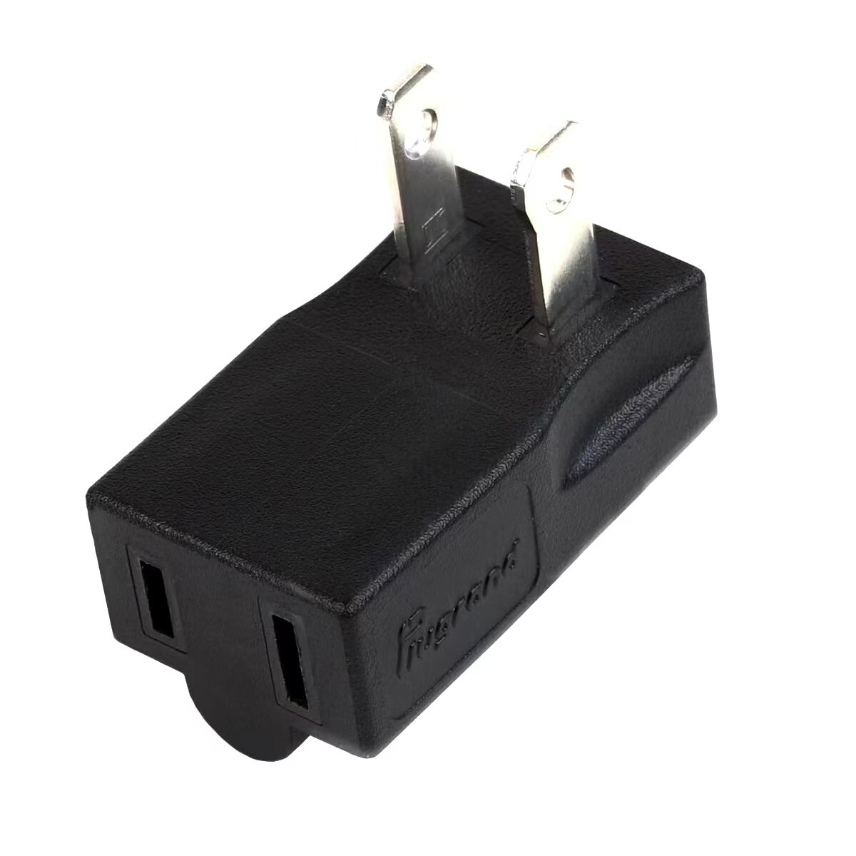 USA Polarized 2-Prong L Type Adapter,Vertical Right Angled Down Angle AC Adapter gallery