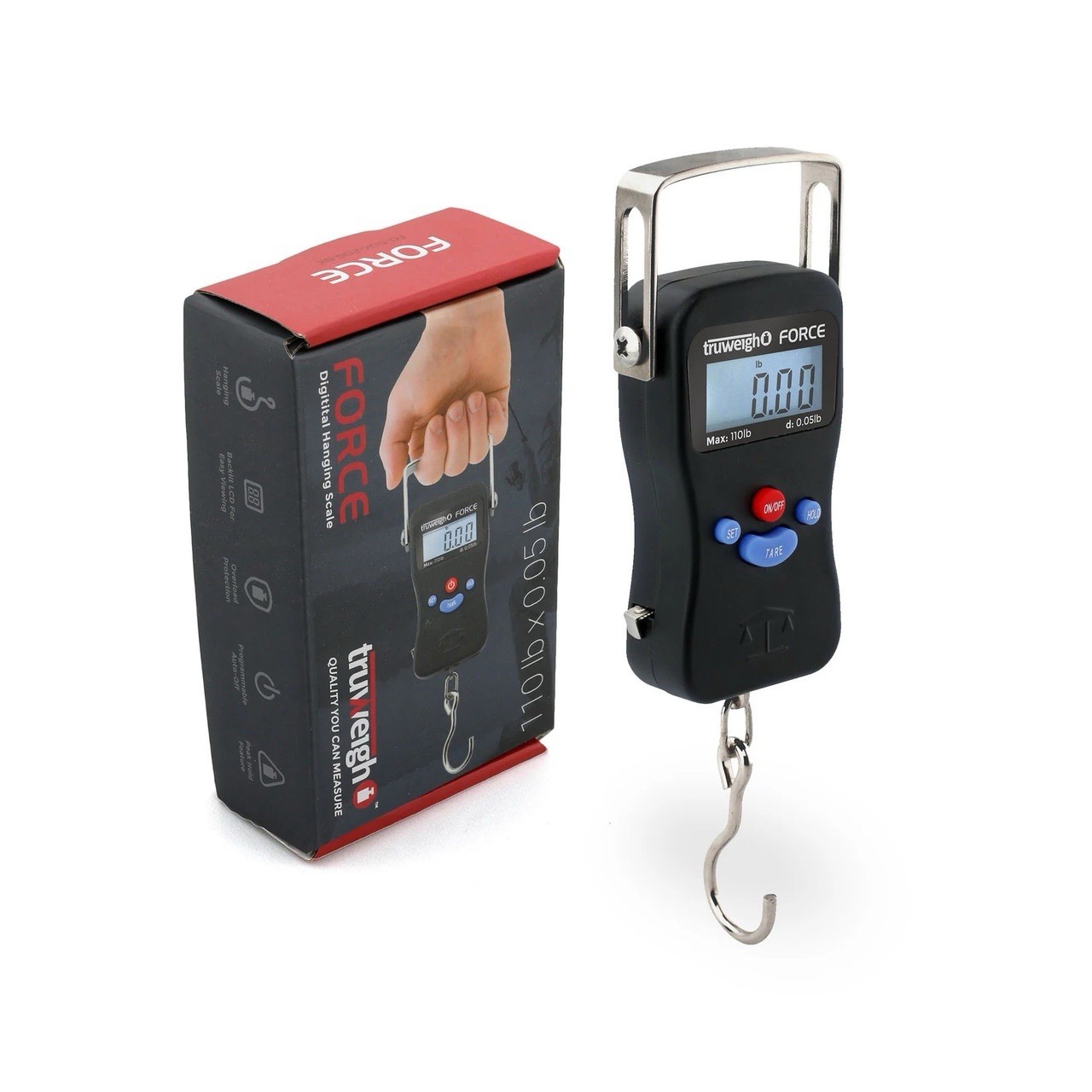 Truweigh - Force Digital Hanging Scale - 110lb x 0.05lb gallery