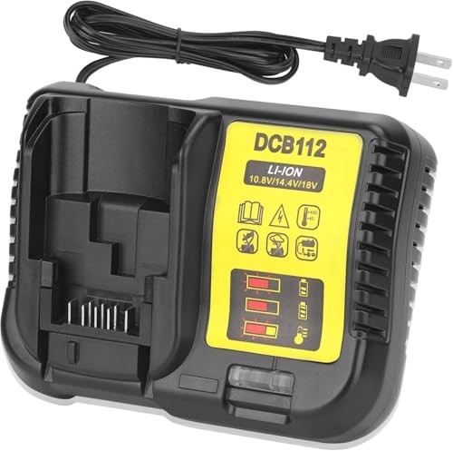 18V Fast Charger Compatible for De Walt 20V Max Battery, DCB107 DCB115 DCB112 gallery