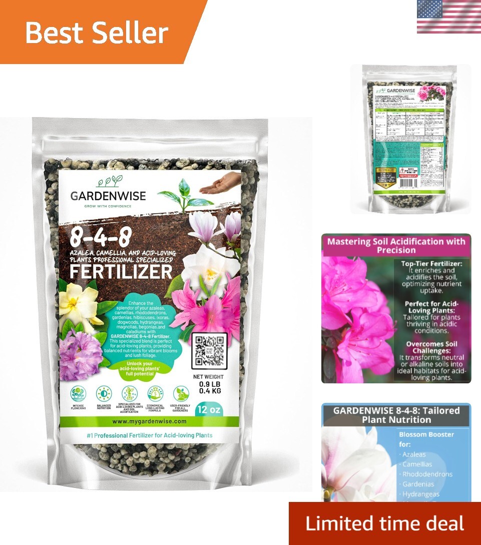 Eco-Conscious 8-4-8 Fertilizer - Optimal Plant Food for Blueberries & Magnolias gallery