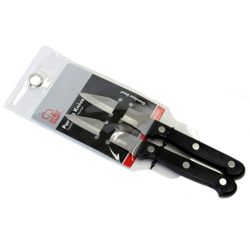 Select Paring Knives 9.5 inch 2 piece knife set Stainless Steel/Black gallery