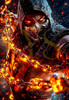 MORTAL KOMBAT Scorpion poster print 13''x19'' home decor glossy paper #4 gallery