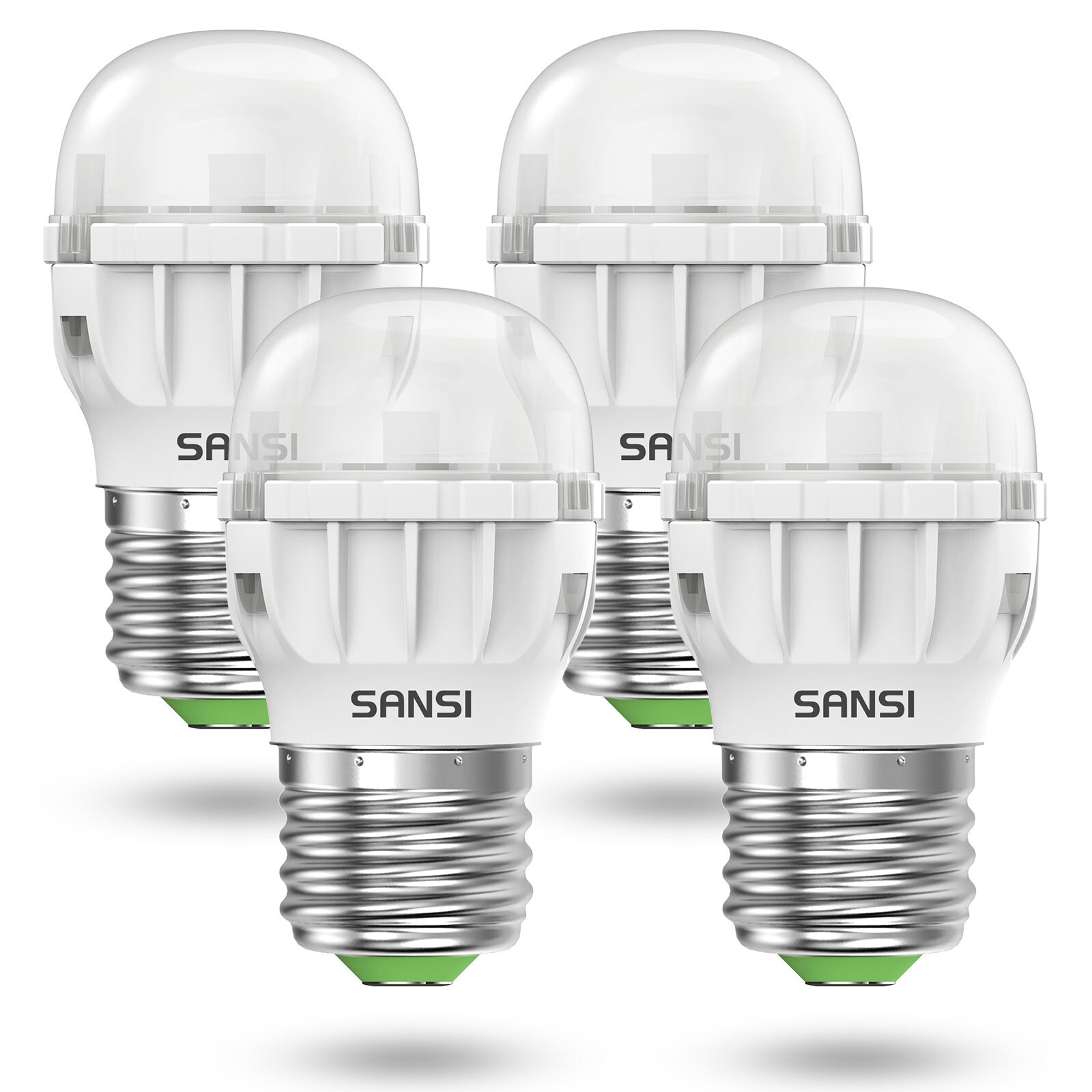 4X A11 4W=45W E26 LED Light Bulbs Mini LED Bulbs Refrigerator 5000K 450lm 120V gallery
