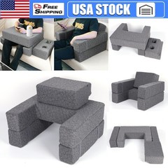 Extra Large Reading & Gaming Pillow Adjustable Laptop Lap Desk Pillow Bed Desk