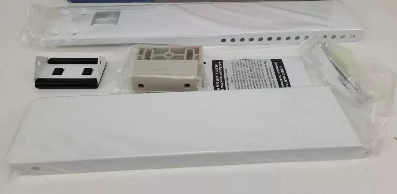 New Alpine Hardware 170 lb Universal Air Conditioner Support Bracket Heavy Duty gallery