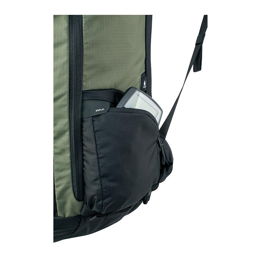 EVOC FR Tour E-Ride 30L E-Bike Backpack with Shock-Absorbing LITESHIELD, 4