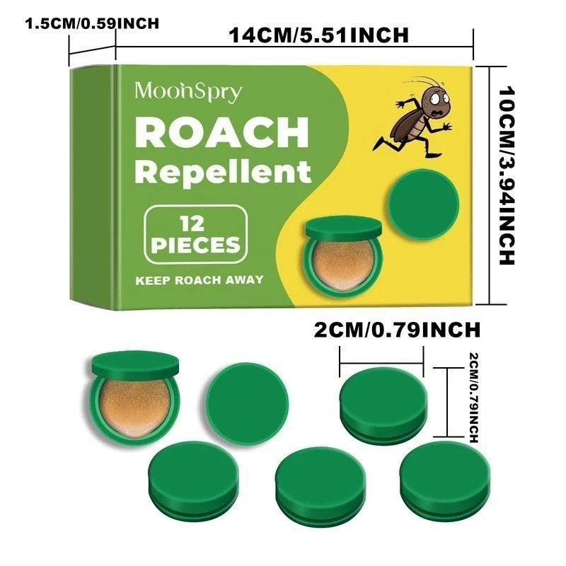 48 pieces--Moonspry Roach Repellent, 4 sets of 12-free shipping!!! gallery