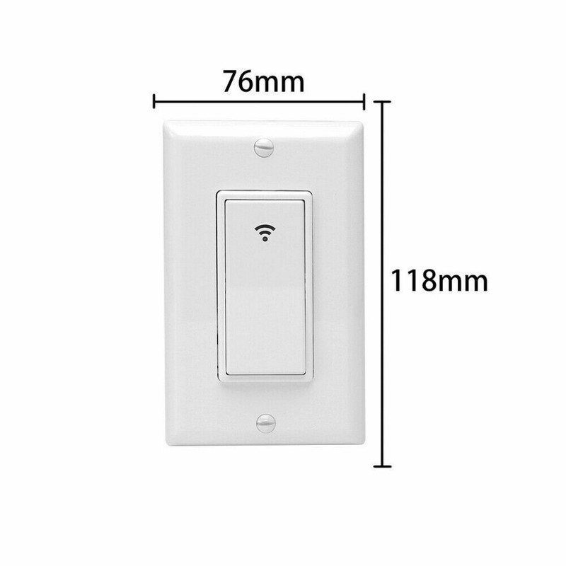WiFi Smart Switch Wall Light Switch 1/2/3 Gang for Amazon Alexa Google IFTTT gallery