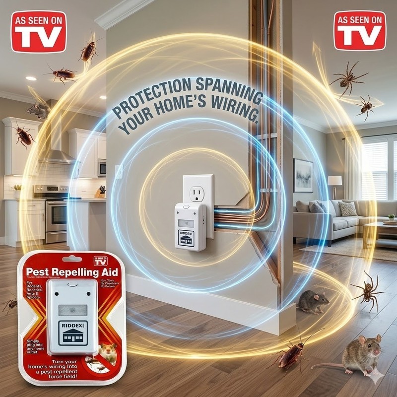 Riddex Plus Digital Pest Repeller Electromagnetic Rodent Cockroach Spider Repell gallery
