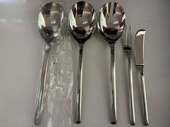 WMF Flatware – SUNRISE (coordinates With HORIZON) – 5 piece hostess set – NEW