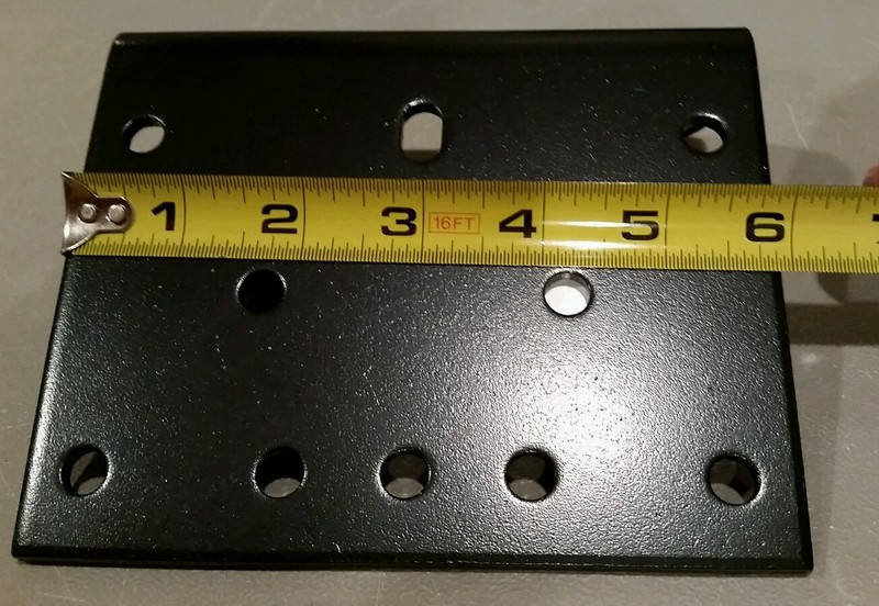 Universal ATV/Utility Winch Mounting Plate FREE EXPEDITED SHIPPING! - NEW IN BOX gallery