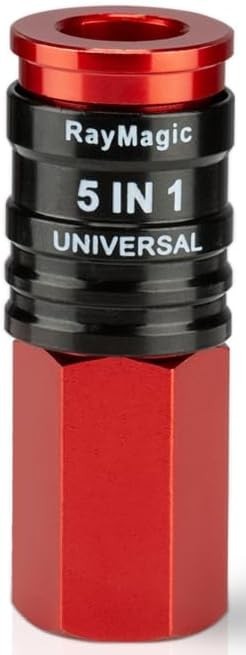 5 In 1 Universal Quick Industrial Connect Coupler 1/4" Female NPT Air Hose Fi... gallery