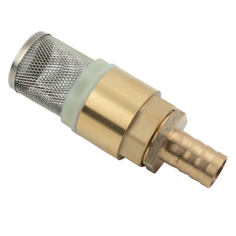 1*Non-Return Valve Suction Strainer Foot Valve Hose Connection 19 25mm 3/4in New gallery