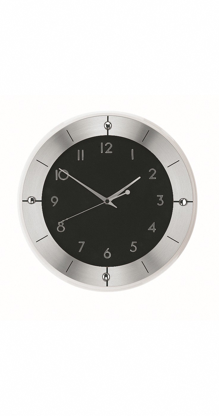Modern Wall Clock with Quartz Movement by AMS gallery